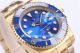 EW Replica Rolex Submariner 41MM Watch Yellow Gold Case Blue Dial & Bezel (5)_th.jpg